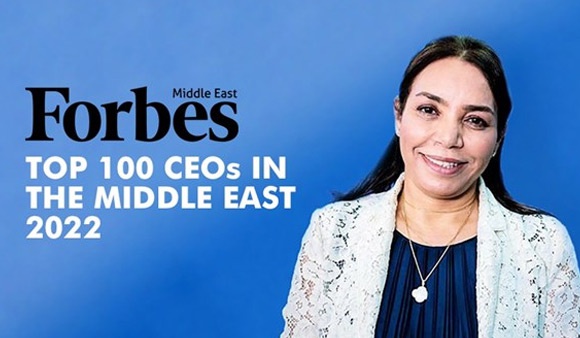 Forbes Middle East : Jalila MEZNI, 92è PDG le plus puissant  du Moyen-Orient en 2022